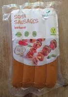 Suhkru kogus sees Soya Sausages barbecue