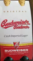 Sucre et nutriments contenus dans Budweiser budvar