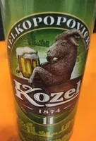 Сахар и питательные вещества в Kozel