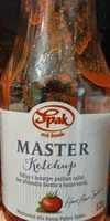 Amount of sugar in Master Ketchup