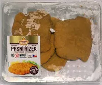 入っている砂糖の量 Kuřecí prsní řízek