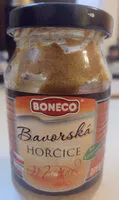 İçindeki şeker miktarı Bavorská hořčice