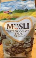 चीनी की मात्रा Zapékané křupavé müsli White Chocolate&Keks
