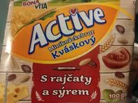 चीनी की मात्रा Active kváskový s rajčaty a sýrem