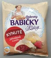 入っている砂糖の量 Kynuté jahodové knedlíky