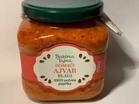 Cantidad de azúcar en Ajvar