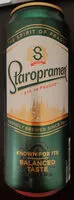 Zuckermenge drin Staropramen svetlo pivo