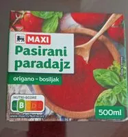 Suhkru kogus sees Pasirani paradajz origano bosiljak