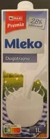 Suhkru kogus sees Dugotrajno mleko