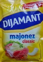 Sokerin määrä sisällä Majonez classic