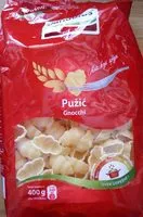 Jumlah gula yang masuk Pužić (gnocchi)