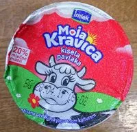 Sokerin määrä sisällä Sour cream/Kisela pavlaka