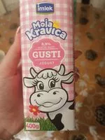Jumlah gula yang masuk gusti jogurt