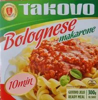 Jumlah gula yang masuk Bolognese makarone