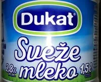 Amount of sugar in Sveže mleko 2.8% mm