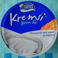 Sokerin määrä sisällä Kremsi krem sir