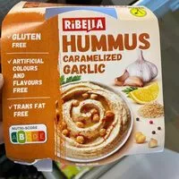 Jumlah gula yang masuk Hummus caramelized garlic
