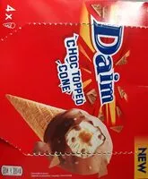 İçindeki şeker miktarı Glace Daim Choc topped cone
