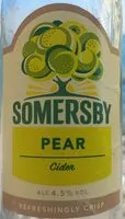 含糖量 pear cider