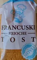入っている砂糖の量 Francuski brioche tost