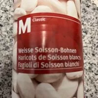 Количество сахара в weisse Soisson-Bohnen