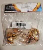 含糖量 Queues de langouste caraïbes crues congelées piggy back