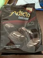 含糖量 Adicto Intense Chocolate Covered & Cream Filled Cake