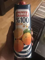 Количество сахара в Jus D'orange 100% 1 L