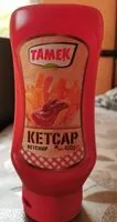 Suhkru kogus sees Ketchup