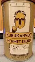 Сахар и питательные вещества в Kurukahveci mehmet efendi