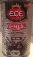 Sucre et nutriments contenus dans Ece gemlik cesidi