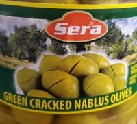 Suhkru kogus sees Green cracked nablus olives