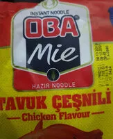 中的糖分和营养成分 Oba mie