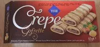 चीनी की मात्रा Crêpe Gofrette