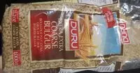 入っている砂糖の量 Coarse Bulgur