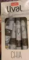 入っている砂糖の量 chia