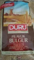 入っている砂糖の量 Pilavlik Bulgur