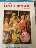 中的糖分和营养成分 Haci bekir