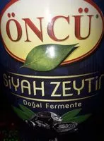 İçindeki şeker miktarı Olive noir grec