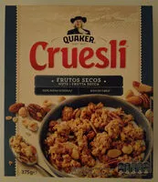 Zuckermenge drin Quaker Cruesli Frutta Secca