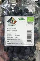 Sokerin määrä sisällä Myrtilles biologique