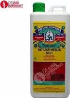 Jumlah gula yang masuk Süsse Sojasauce = Ketjap Medja No 1 = 1000 ML Kaki Tiga