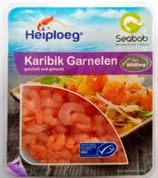 Suhkru kogus sees Karibik-Garnelen