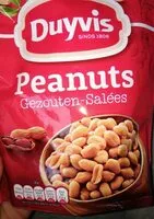Количество сахара в Peanuts Gezouten-Salées