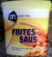 Sokerin määrä sisällä Frites Saus