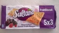 Jumlah gula yang masuk Biscuit aux raisins, parfum fruits rouges