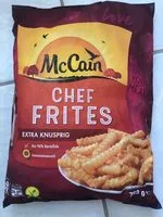 Suhkru kogus sees Chef Frites