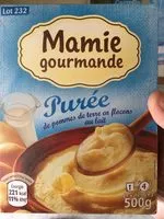 Sucre et nutriments contenus dans Mamie gourmande