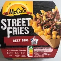 Zuckermenge drin Street fries beef bbq