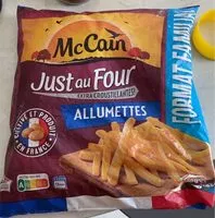 Suhkru kogus sees Just au four extra croustillantes allumettes